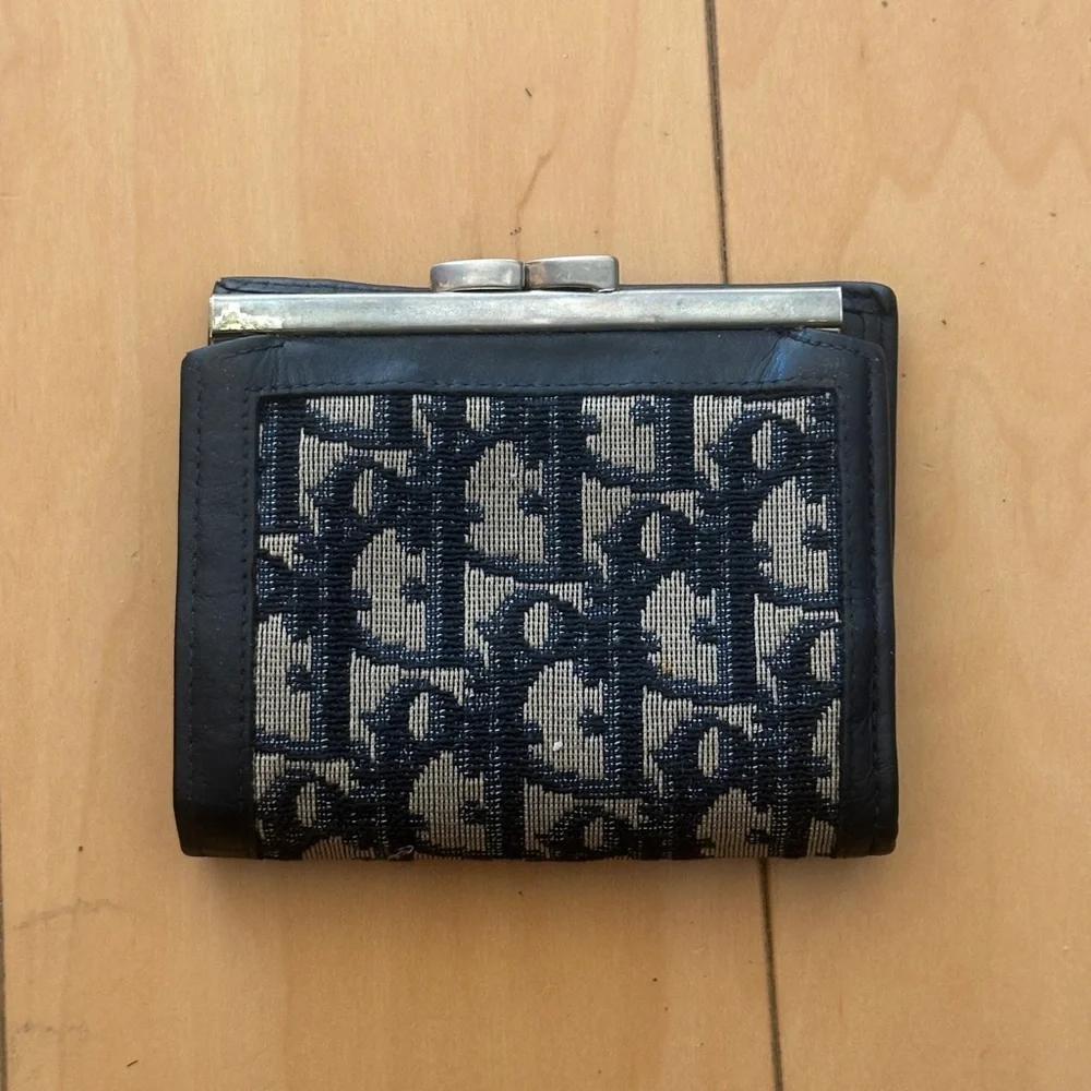 Dior Vintage Obleque Diorissmo Monogram Wallet